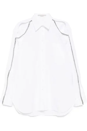 Stella McCartney Falabella chain detail shirt