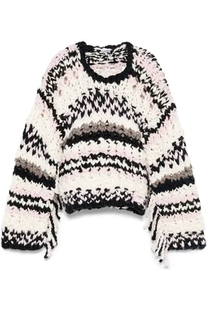 Ganni Hand-knit sweater
