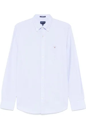 GANT Logo-embroidered shirt