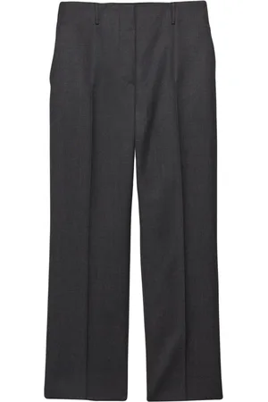 Prada Gabardine-weave trousers