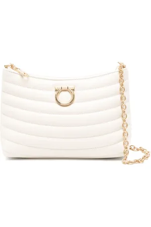 Salvatore Ferragamo Gancini-plaque shoulder bag