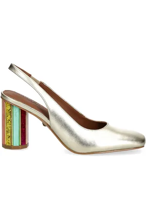 Kurt Geiger 85mm Perspex slingback pumps