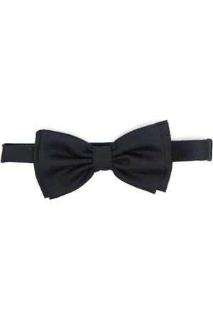 LARDINI Twill bow tie