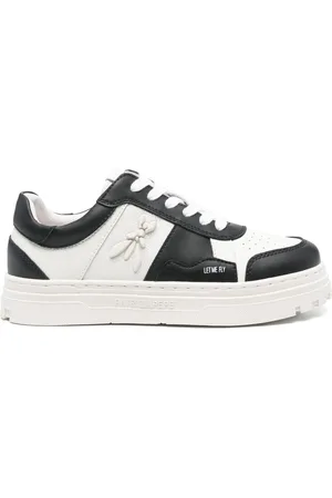 Patrizia Pepe Colour-block leather sneakers