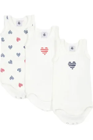 Petit Bateau Cotton bodies set