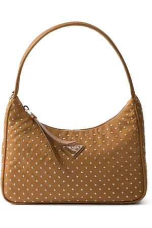Prada Studded Re-Nylon mini bag