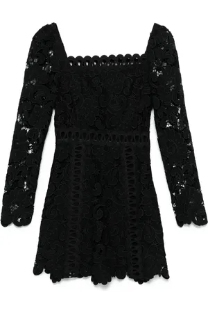 Maje Floral-motif mini dress