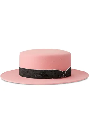 Le Mont St Michel Kiki logo-detail wool fedora