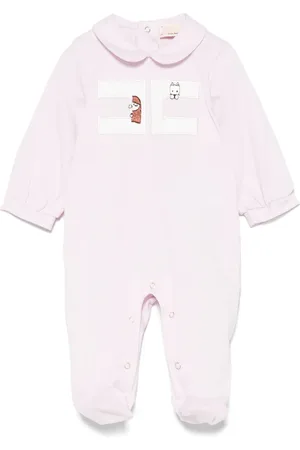 Elisabetta Franchi Logo-embroidered pajamas