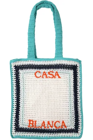 Casablanca Crochet tote bag