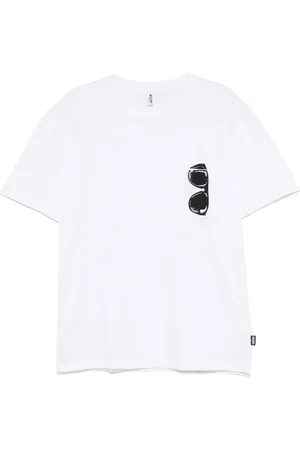 Moschino Sunglasses-print T-shirt