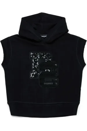 Dsquared2 Logo-appliqué hoodie