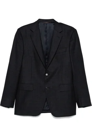 CANALI Check-pattern blazer