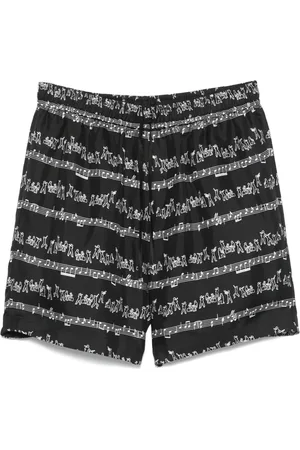 AMIRI Jazz Band shorts