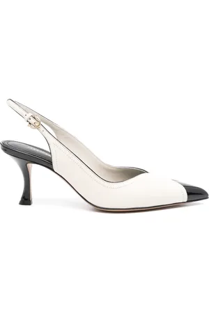 Salvatore Ferragamo 70mm leather slingback pumps