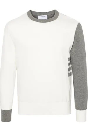 Thom Browne Colour-block cotton jumper