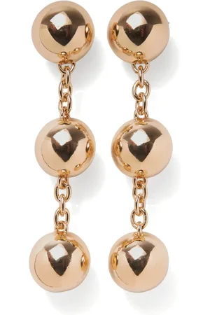 Carolina Herrera Triple Ball drop earrings