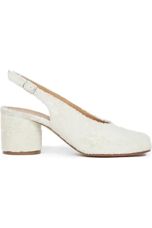 Maison Margiela 60mm Tabi slingback pumps