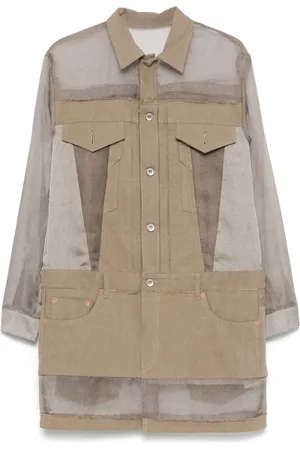 SACAI Panelled mini dress