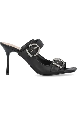 Pinko 85mm buckled leather sandals