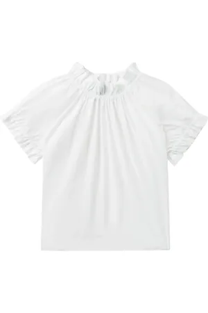 Simone Rocha Gathered ruffle top