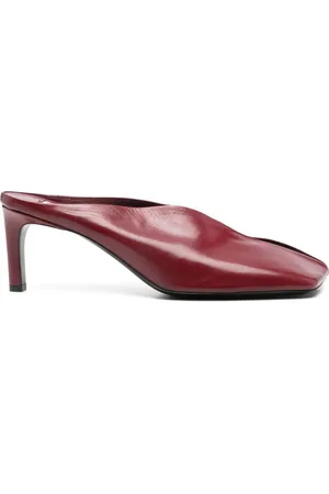 Jil Sander 70mm leather mules