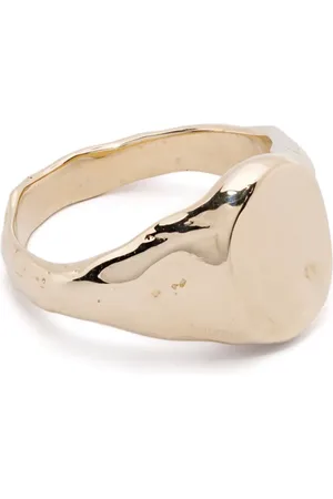 Fie Isolde 14K yellow small Cogency signet ring