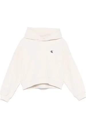 Calvin Klein Flocked-logo hoodie