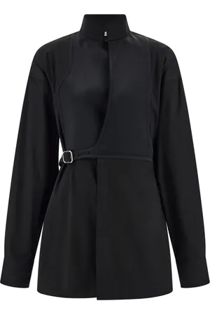 Salvatore Ferragamo Bib-detail shirt