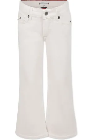 Tommy Hilfiger Embroidered-logo flared jeans