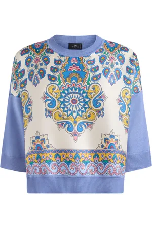 Etro Printed knit T-shirt