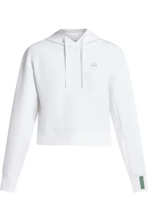Lacoste Cropped hooded sweatshirt