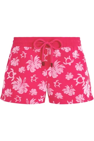 Vilebrequin Flocked Turtles swim shorts