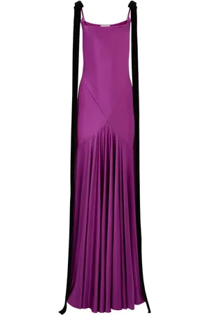 Nina Ricci Satin-finish maxi dress
