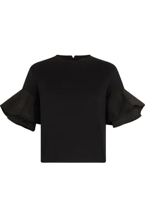Liu Jo Flounce-sleeve T-shirt