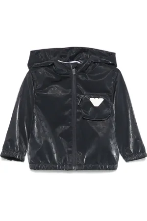 Emporio Armani Rubberised-logo jacket