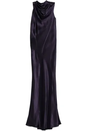 Michelle Mason Ruffle bias gown