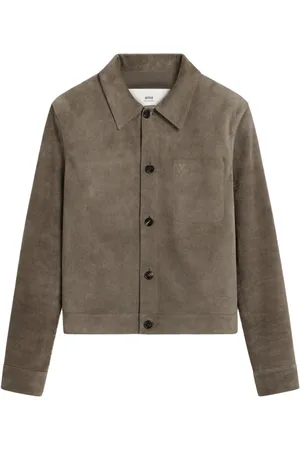 Ami Suede shirt jacket