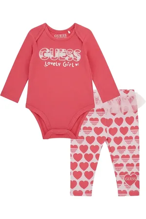 Guess Heart-print leggings set