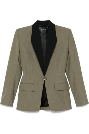 MUGLER Pierced blazer