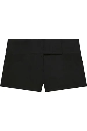 Courrèges Belted mini shorts