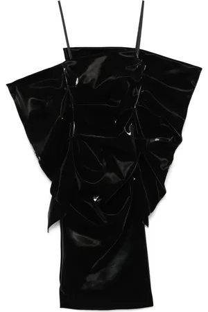 Sportmax Flounce-detail midi dress