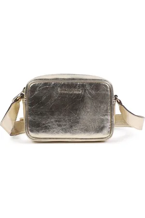 Michael Kors Metallic-finish shoulder bag