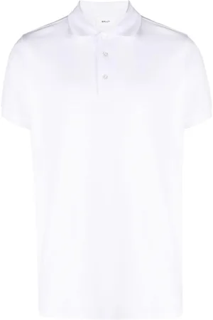 Bally Button-fastening cotton polo shirt