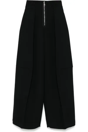 Jean Paul Gaultier Bonded crepe trousers