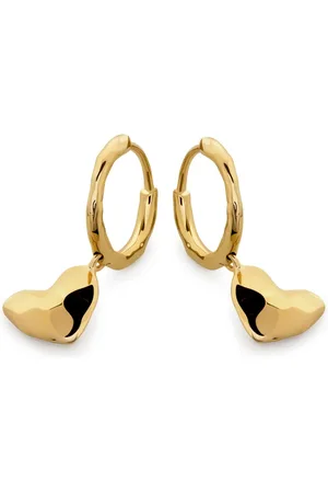 Monica Vinader Heart Drop earrings