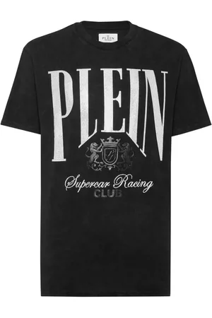 Philipp Plein Strass Cars Racing T-shirt