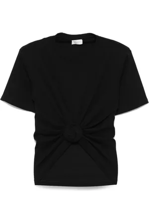 MAGDA BUTRYM Knot-detail T-shirt