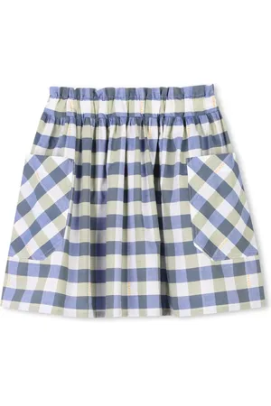 Kenzo Check-print skirt