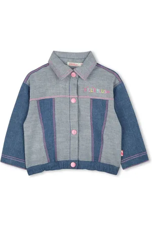 Billieblush Embroidered denim jacket